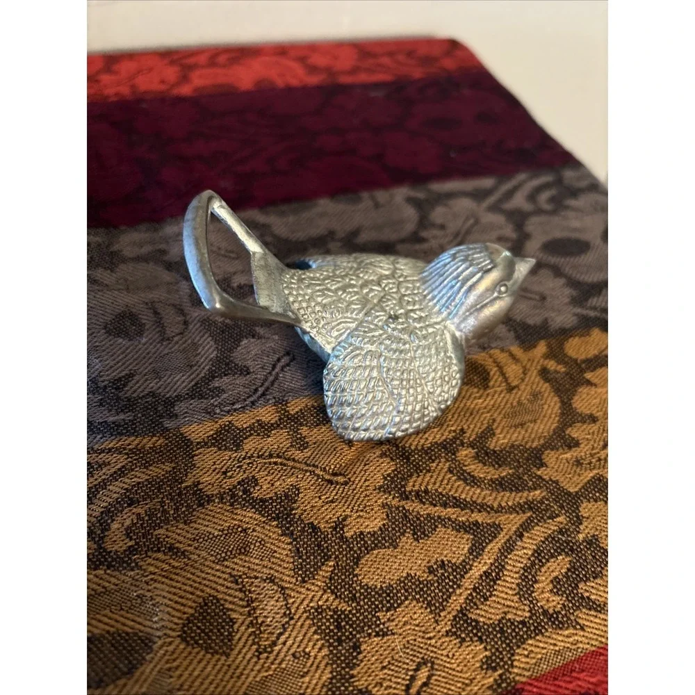 Sparrow Bird  Dual Bottle Cap Opener Solid Heavy Metal Barware